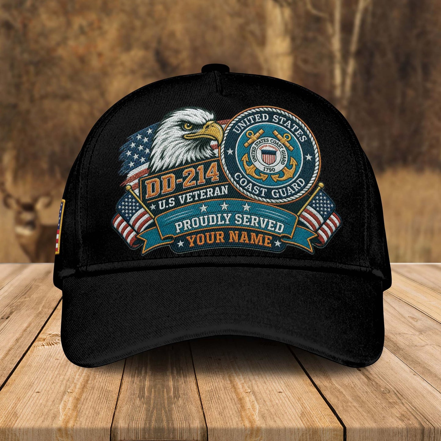 Embroidered DD-214 Veteran Hat, It's A Veteran Thing Military Cap, Patriotic Eagle Veteran Gift