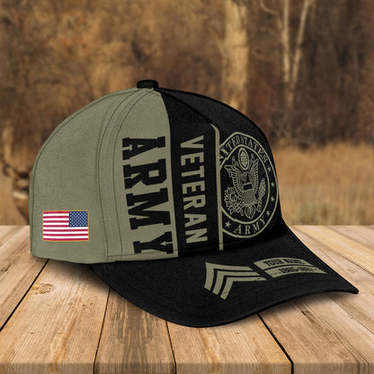 Custom Name, Year & Rank US Army Veteran Bomber Jacket / Combo