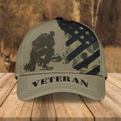 Custom Name Bomber & Cap Veteran US Proud / Combo