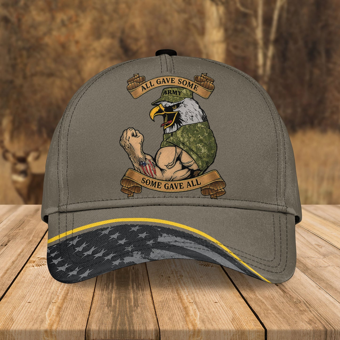 Custom Name All Gave Some US Army Veteran Military Bomber Jacket / Combo
