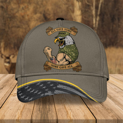 Custom Name All Gave Some US Army Veteran Military Bomber Jacket / Combo