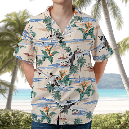 US Air Force A-10 Thunderbolt II Aircraft Hawaiian Shirt