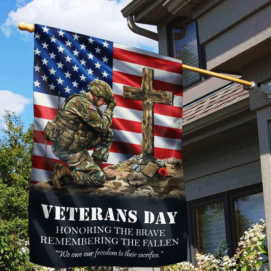 U.S. Veteran Garden Flag Patriotic Eagle 250 Years Freedom Memorial Outdoor Flag
