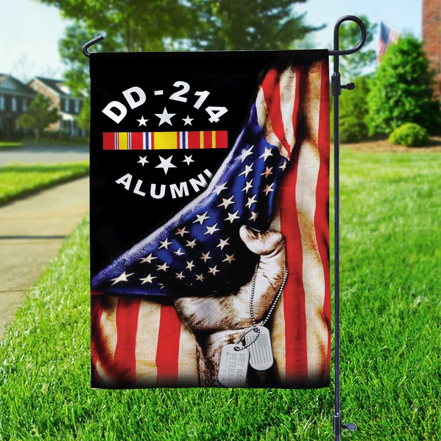 US Military Army Veteran Garden/House Flag