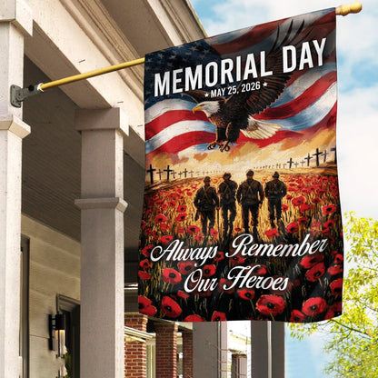American US Army Military Memorial Day Flag Patriotic Garden House Decor