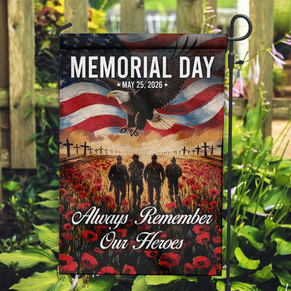 American US Army Military Memorial Day Flag Patriotic Garden House Decor