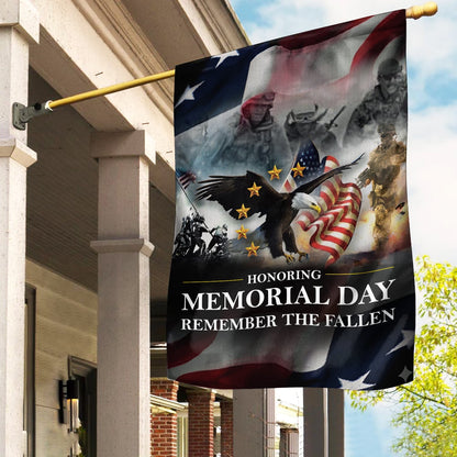 US Army Military Memorial Day Patriotic Garden Flag Outdoor Home Decoration