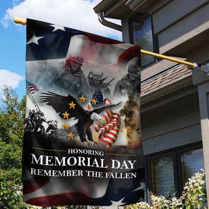 US Army Military Memorial Day Patriotic Garden Flag Outdoor Home Decoration