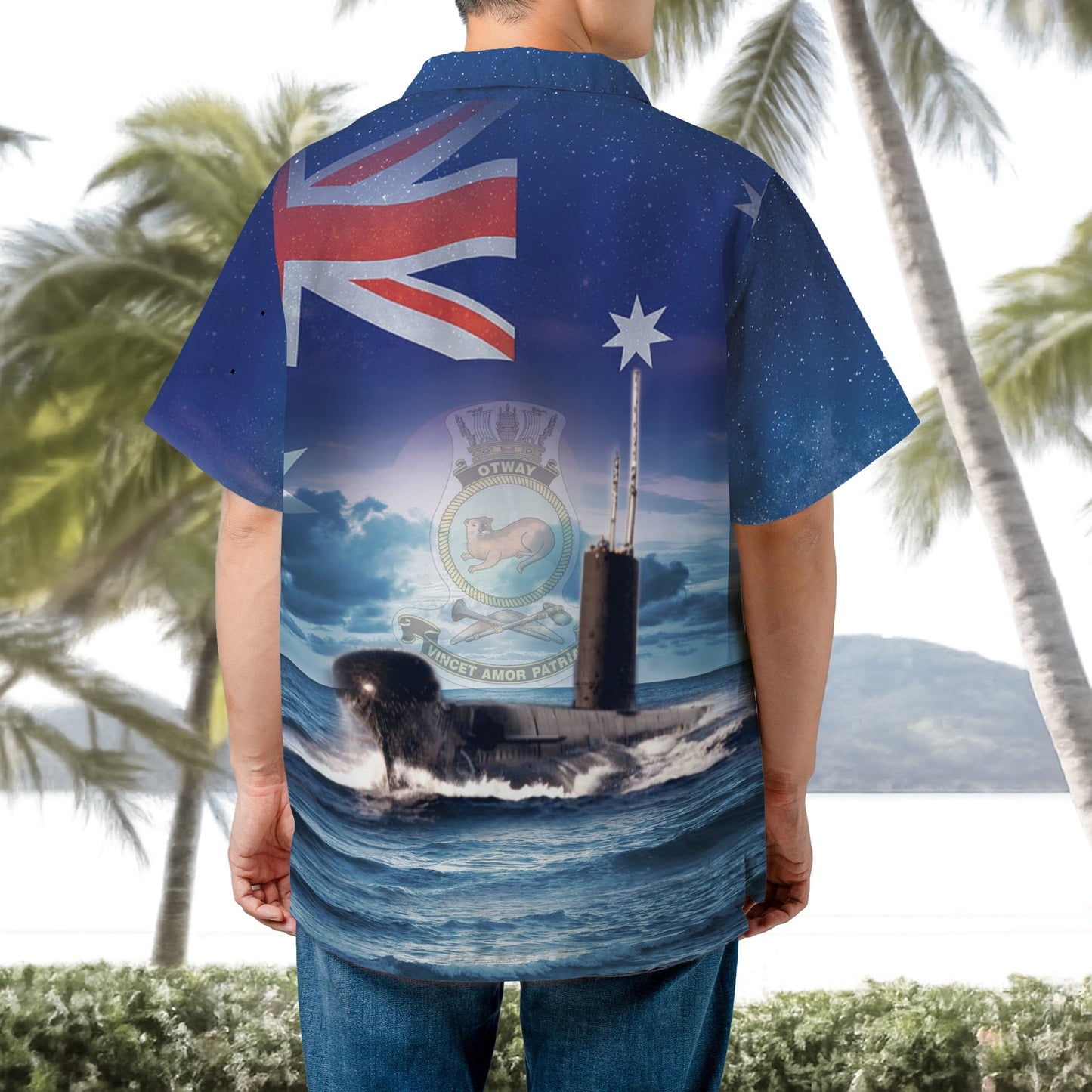 Royal Australian Navy HMAS Otway (S 59) Hawaiian Shirt