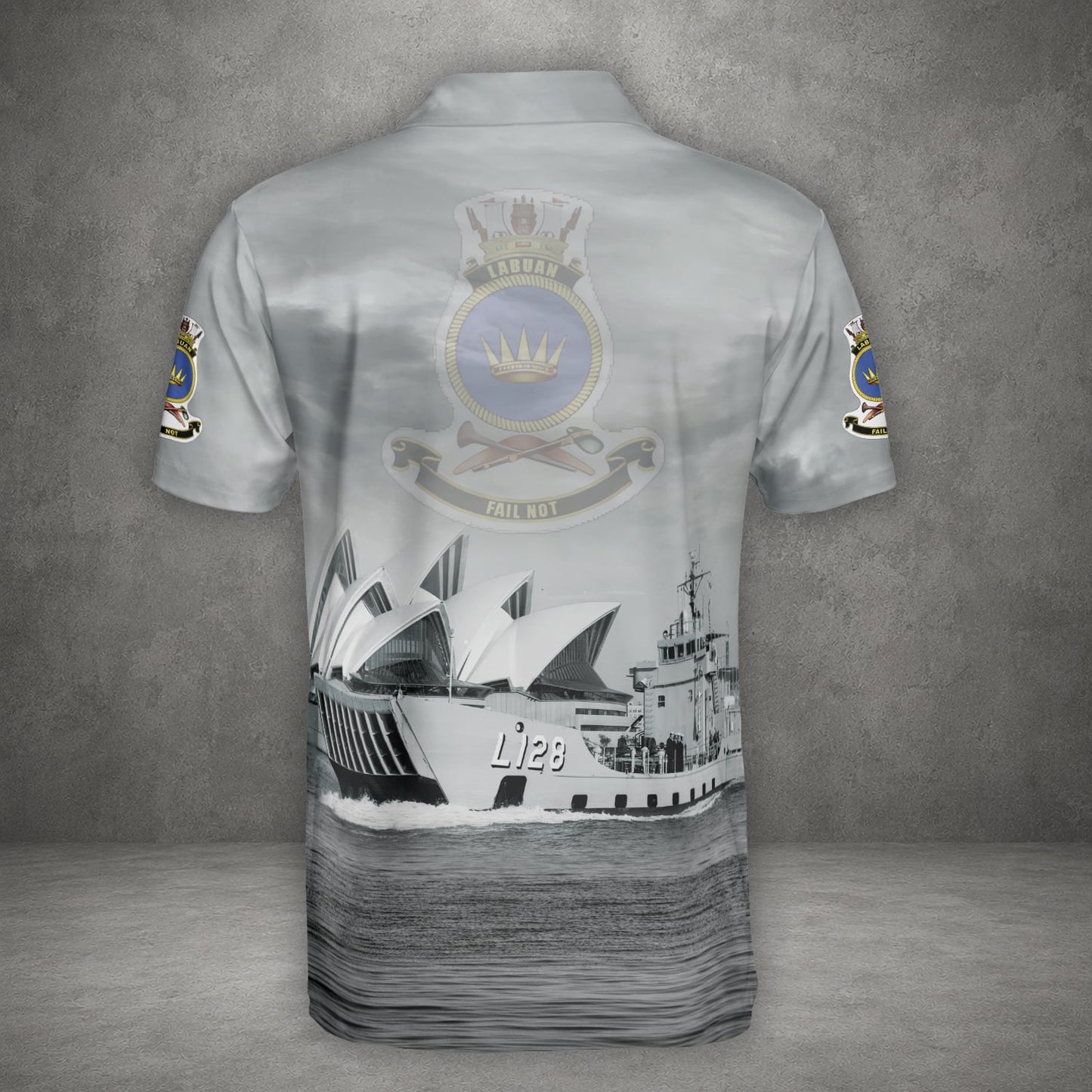 Royal Australian Navy HMAS Labuan (L 128) Polo Shirt