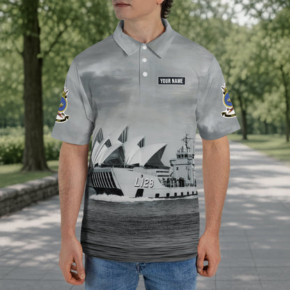 Royal Australian Navy HMAS Labuan (L 128) Polo Shirt