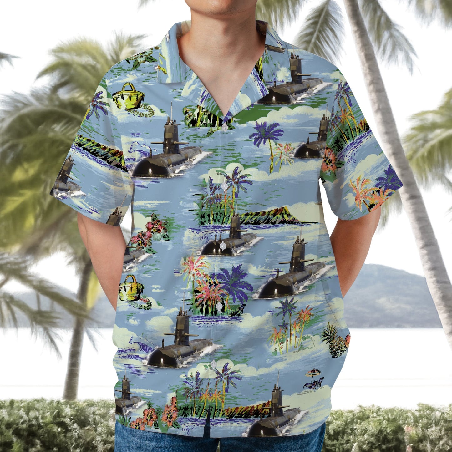 Royal Australian Navy Collins-class submarine Hawaiian Shirt