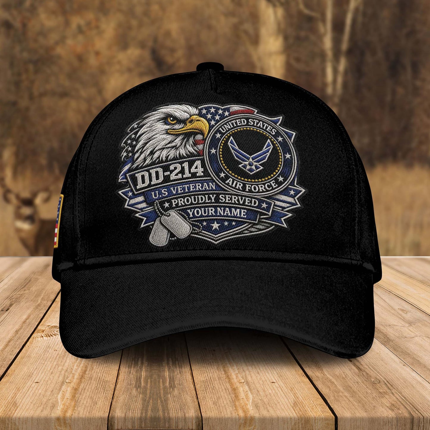 Embroidered DD-214 Veteran Hat, It's A Veteran Thing Military Cap, Patriotic Eagle Veteran Gift