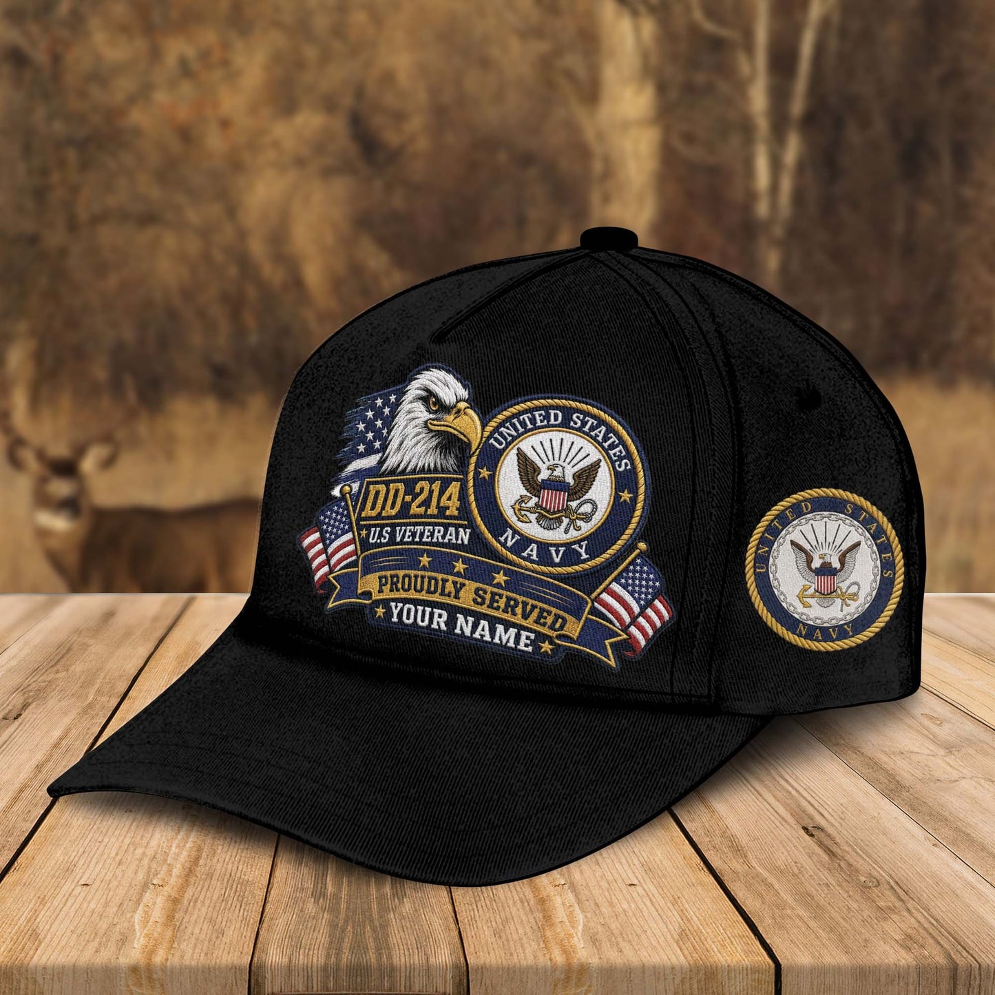 Embroidered DD-214 Veteran Hat, It's A Veteran Thing Military Cap, Patriotic Eagle Veteran Gift