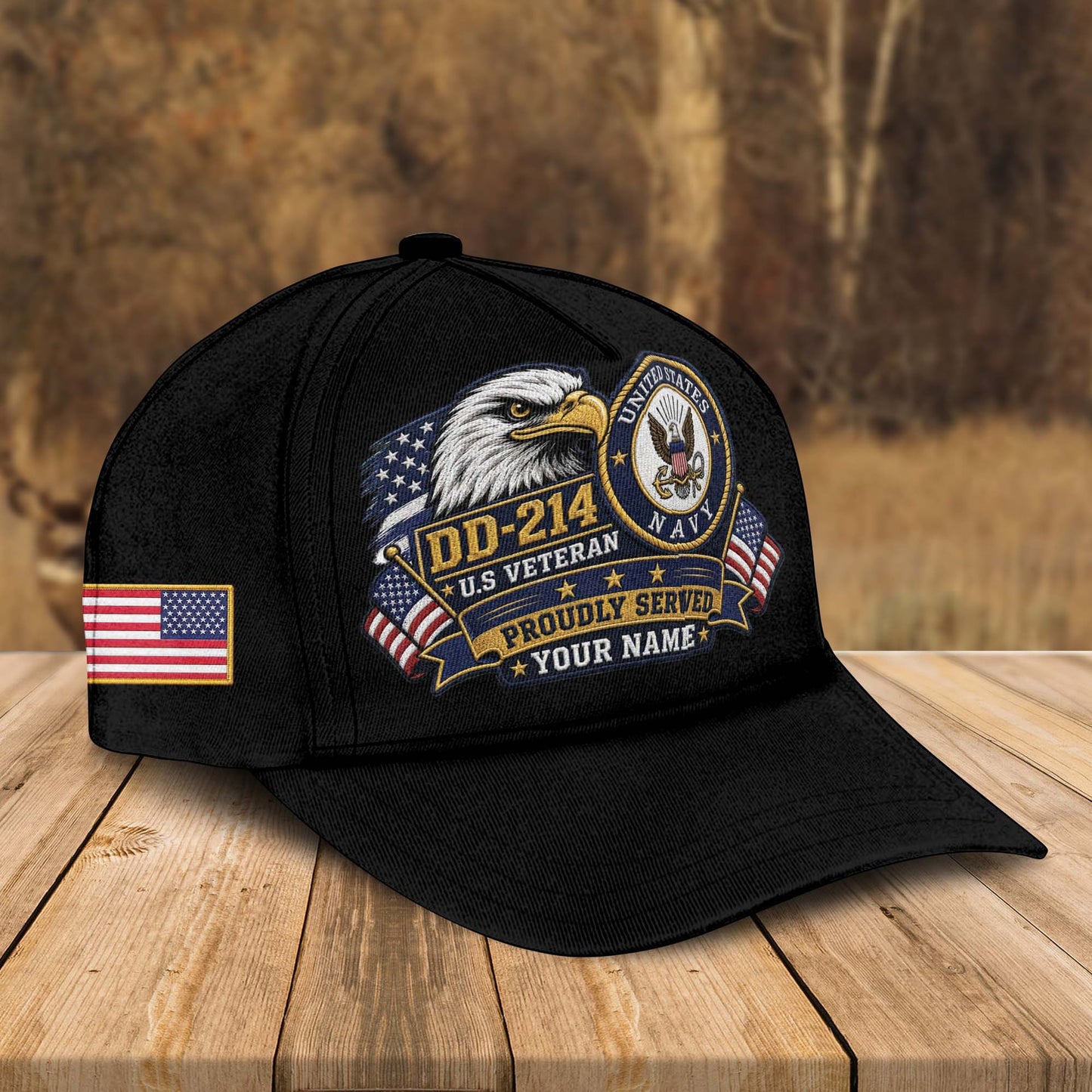 Embroidered DD-214 Veteran Hat, It's A Veteran Thing Military Cap, Patriotic Eagle Veteran Gift