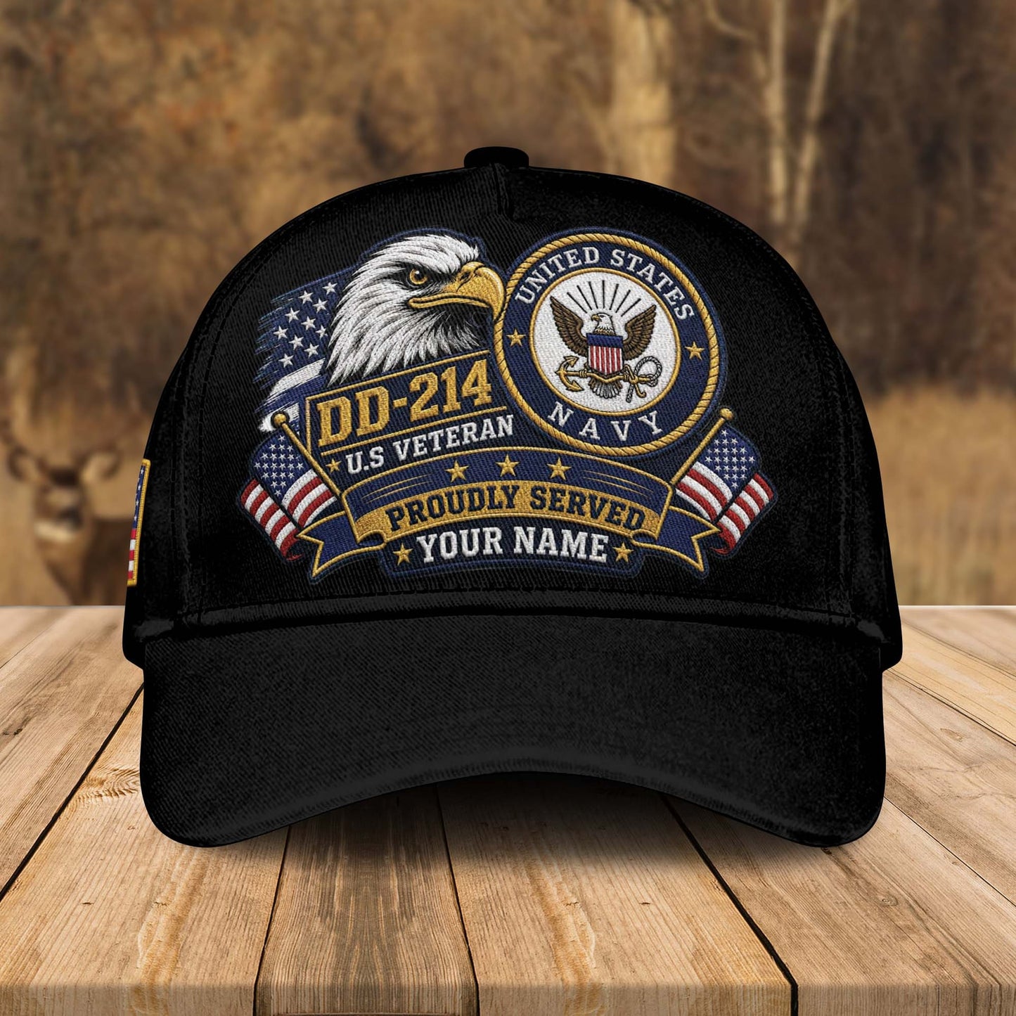 Embroidered DD-214 Veteran Hat, It's A Veteran Thing Military Cap, Patriotic Eagle Veteran Gift