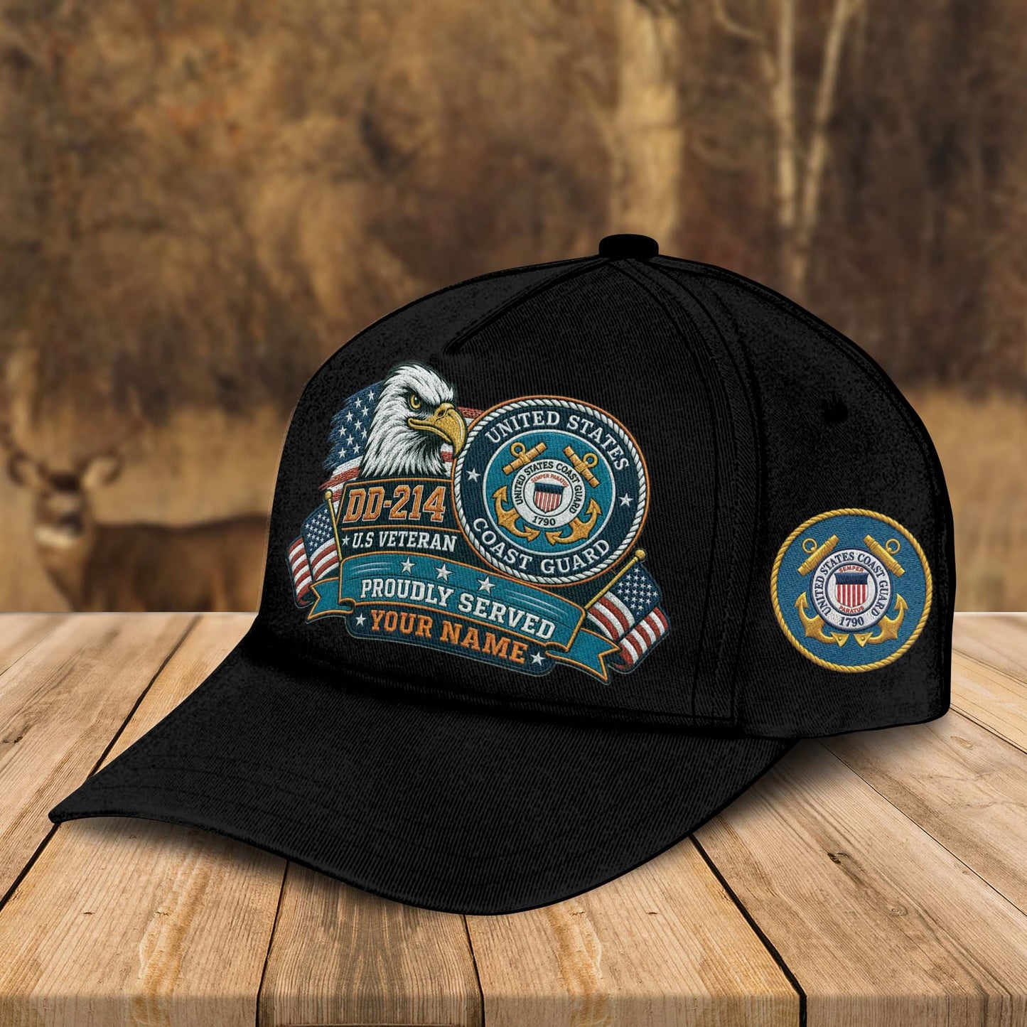 Embroidered DD-214 Veteran Hat, It's A Veteran Thing Military Cap, Patriotic Eagle Veteran Gift