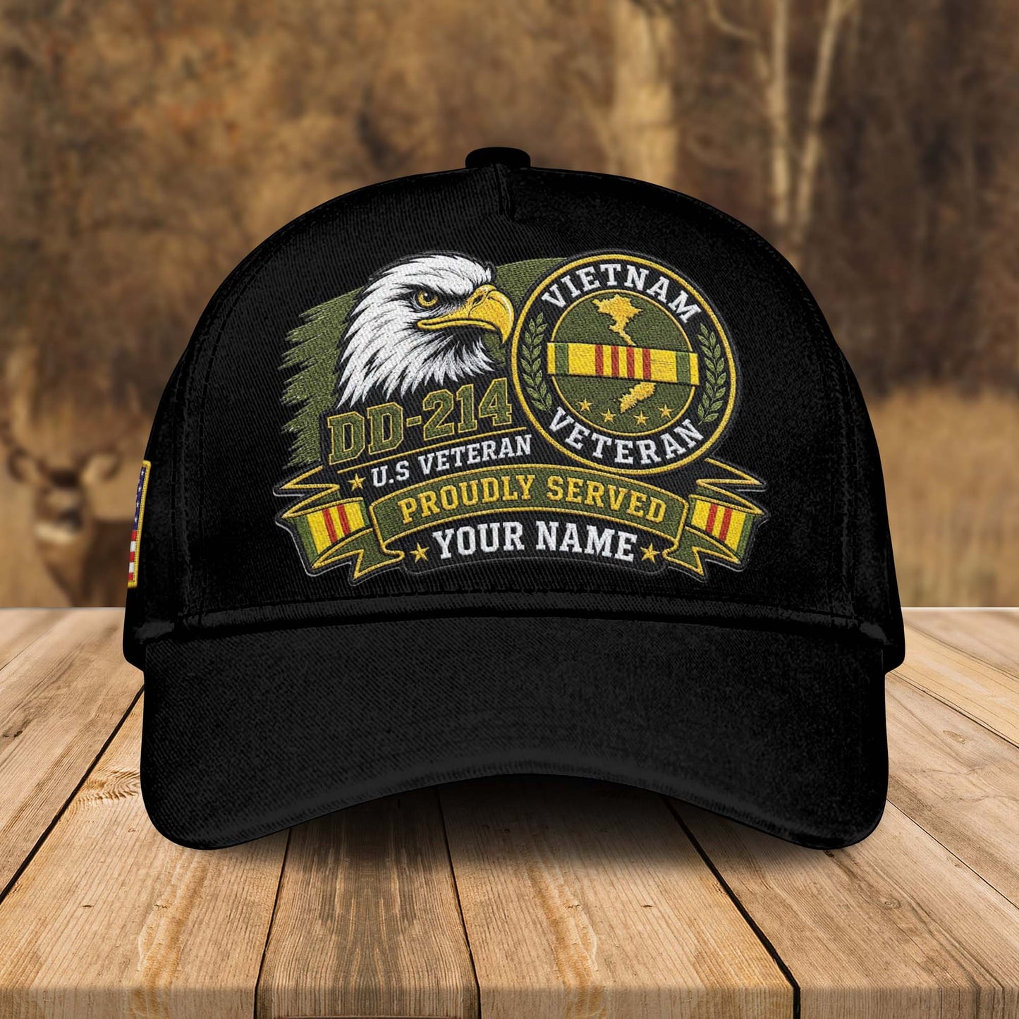 Embroidered DD-214 Veteran Hat, It's A Veteran Thing Military Cap, Patriotic Eagle Veteran Gift