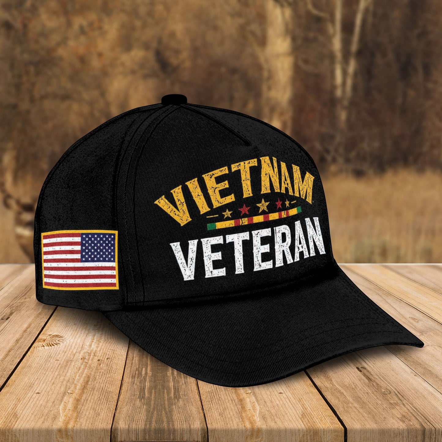 US Army Military Flight Vietnam Veteran Black Bomber Jacket / Combo