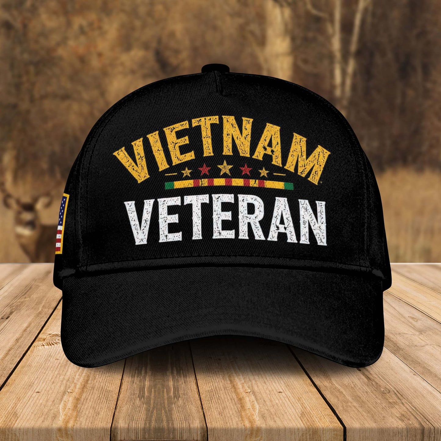US Army Military Flight Vietnam Veteran Black Bomber Jacket / Combo