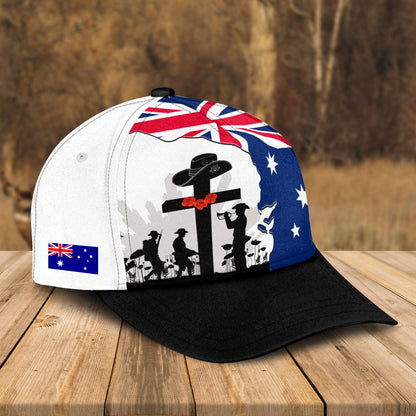 Personalized Australian Defence Force Anzac Day Memorial Cap