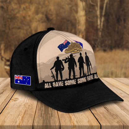 Custom Name Australian Defence Force Memorial Tribute Cap