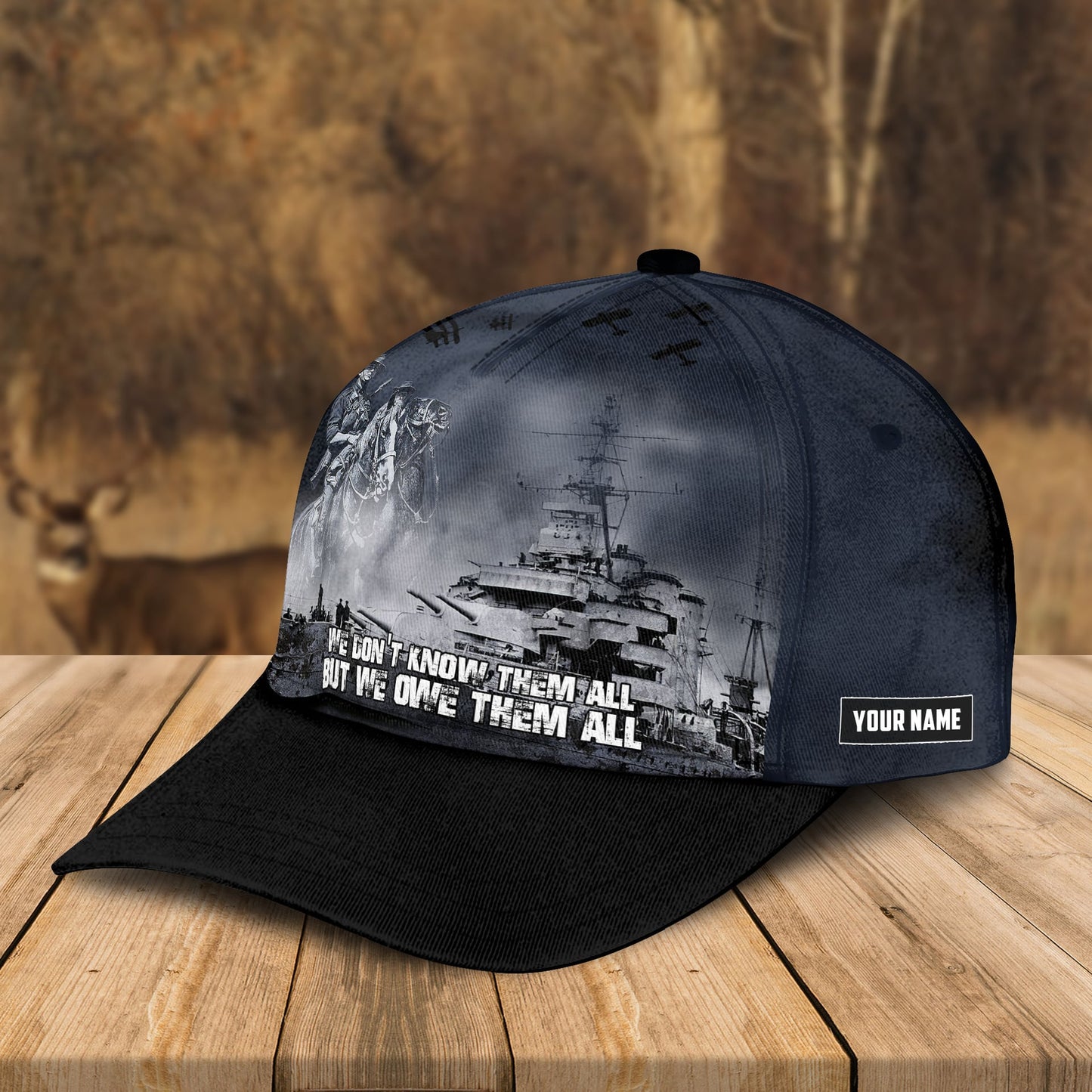 Custom Name Australian Defence Force Anzac Day, Remembrance Day Lest We Forget Cap