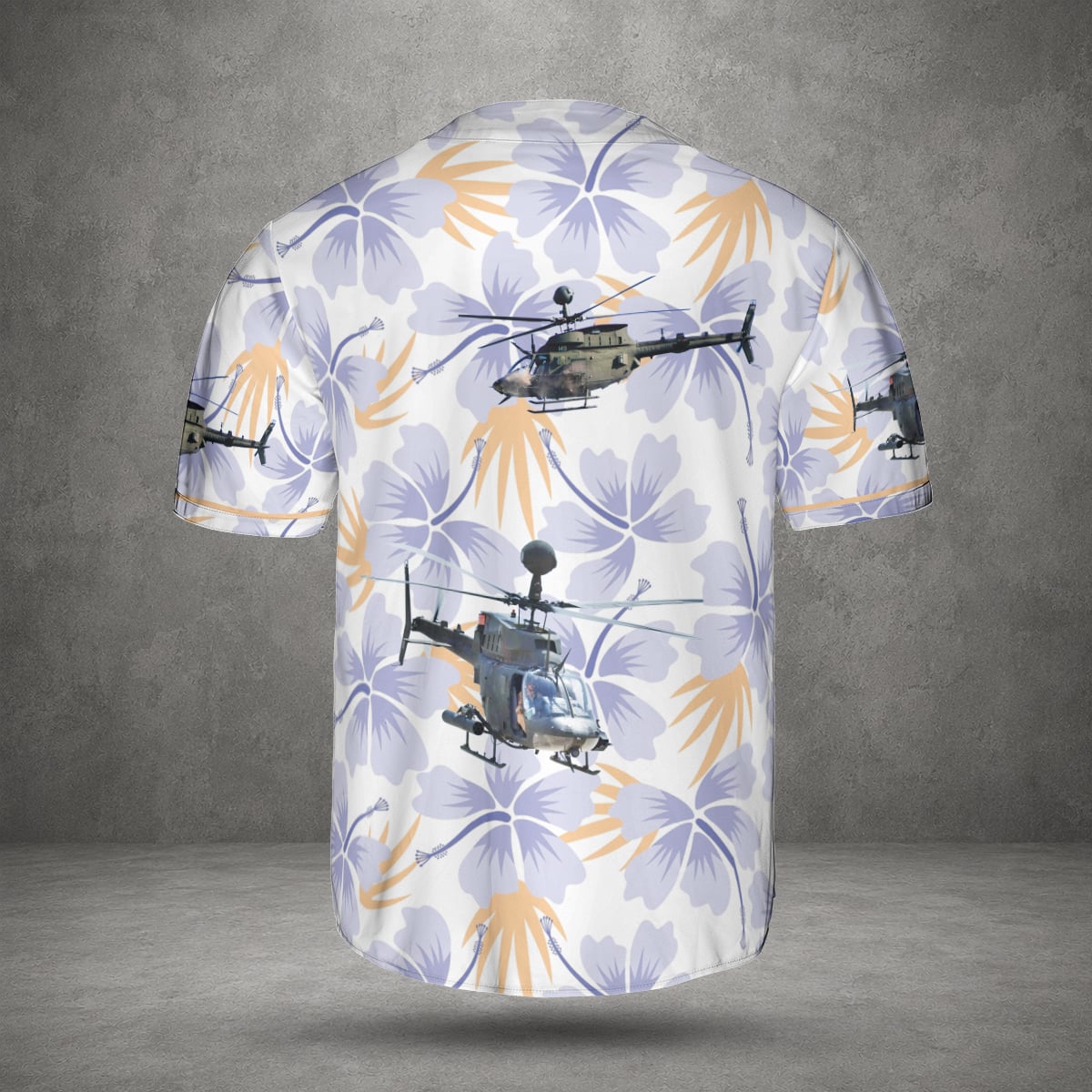 US Army OH-58 Kiowa Baseball Jersey