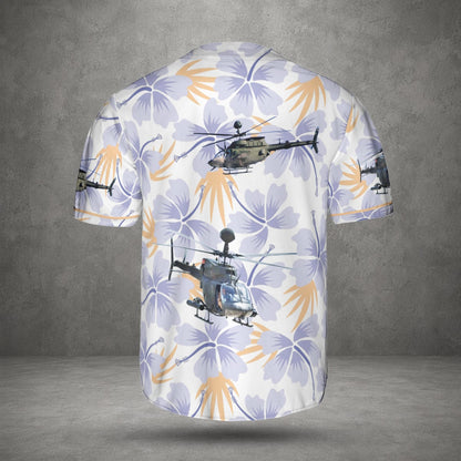 US Army OH-58 Kiowa Baseball Jersey