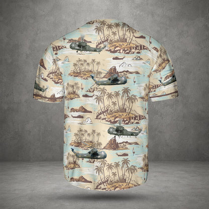 US Army Veteran CH-37 Mojave Baseball Jersey