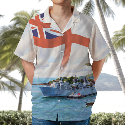 Royal Navy HMS Albion (L14) Hawaiian Shirt