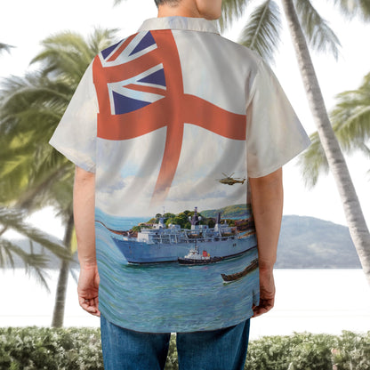 Royal Navy HMS Albion (L14) Hawaiian Shirt