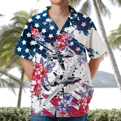 US Air Force A-10 Thunderbolt II Hawaiian Shirt