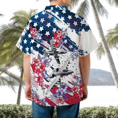US Air Force A-10 Thunderbolt II Hawaiian Shirt