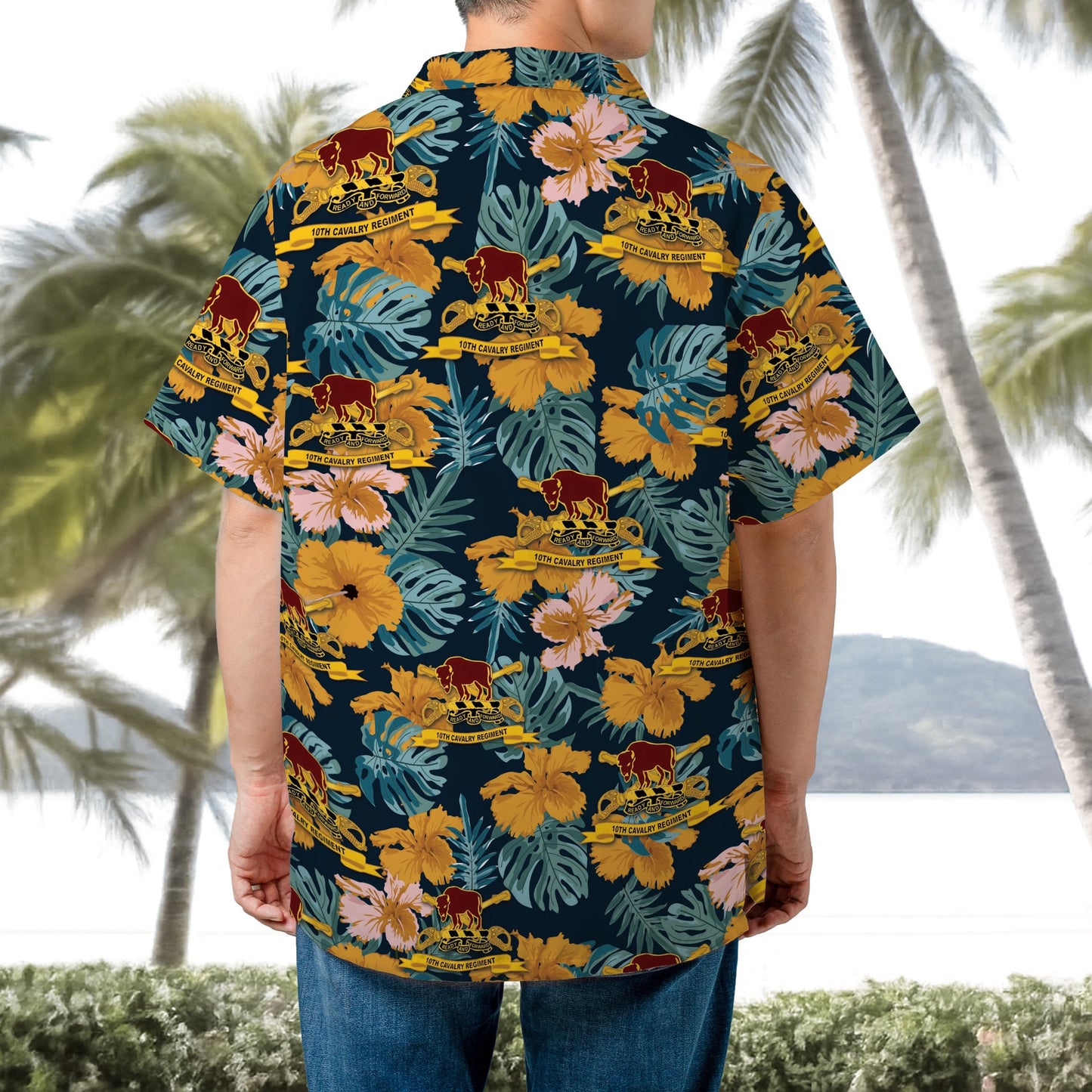 US Army 10th Cavalry Regiment Hawaiian Shirt