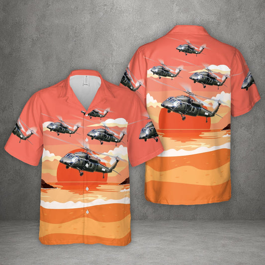 US Army UH-60 Black Hawk Hawaiian Shirt