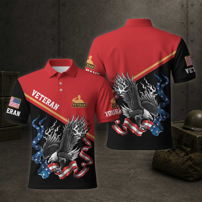 All Gave Some Some Gave All Polo Shirt, Patriotic American Flag Veteran Shirt