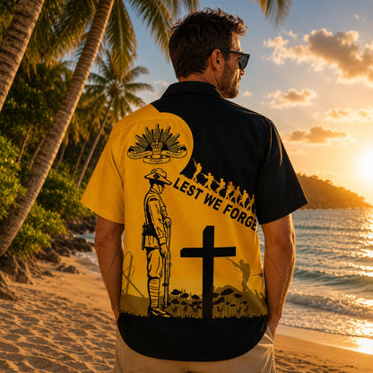 Australian Defence Force Memorial Hawaiian Shirt, Remembrance Day Veteran Gift