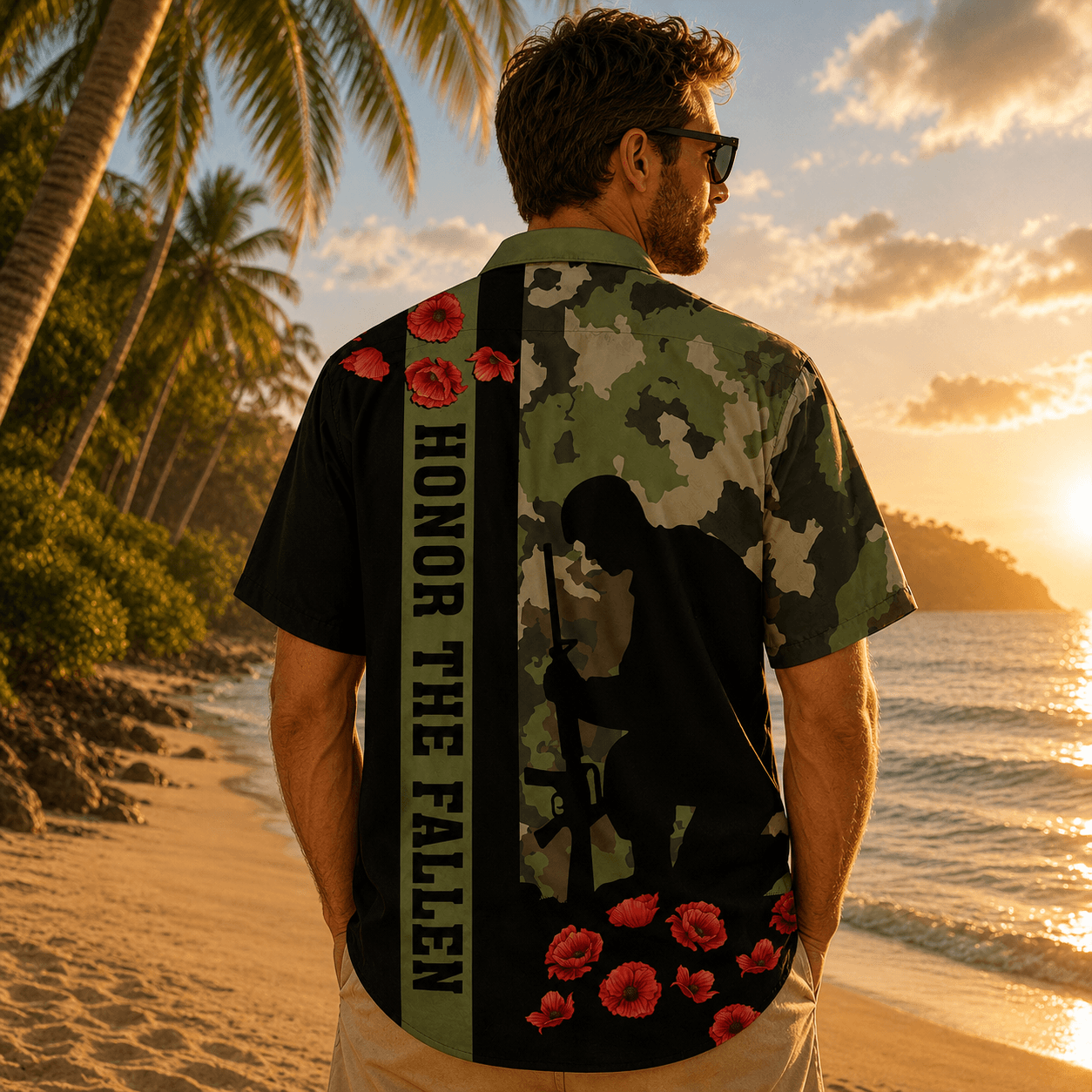 Australian Defence Force Anzac Day Hawaiian Shirt, Lest We Forget Military Veteran Gift