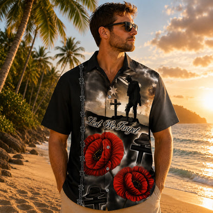 Australian Defence Force Anzac Day Hawaiian Shirt, Military Veteran Remembrance Gift