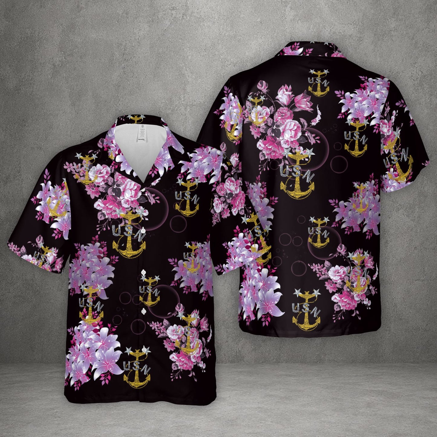US Navy Master Chief Anchor Hawaiian Shirt