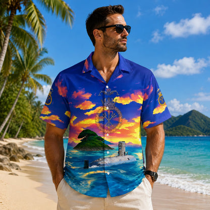Royal Navy HMS Sceptre Sceptre (S104) Hawaiian Shirt